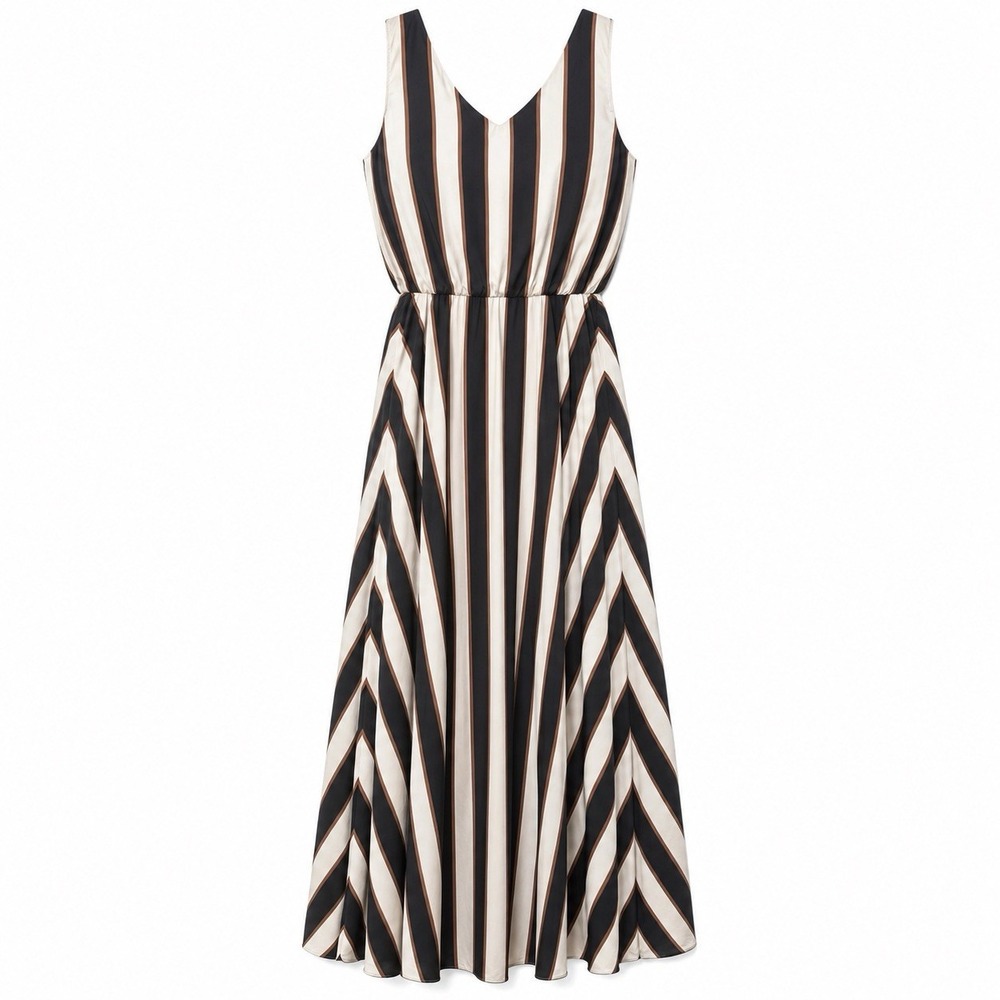 Lafayette 148 Maxi Slip Dress 8 Quiet Luxury Old Money Boho Chic Wedding Guest